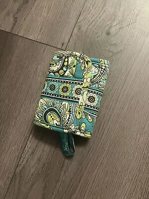 Vera Bradley Tri Fold Pocket Wallet Peacock • $5.99