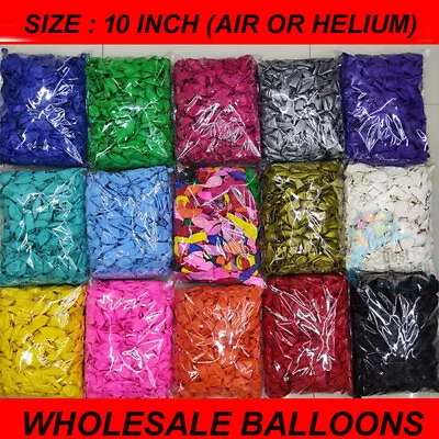 £79.99 • Buy WHOLESALE BALLOONS 100-5000 Latex BULK PRICE JOBLOT Quality Any Occasion BALLONS