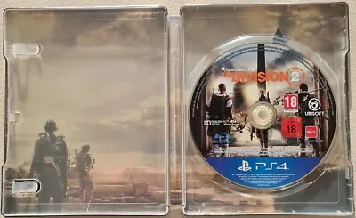 TOM CLANCY'S THE DIVISION 2 Sony PlayStation 4 Aussie Stock STEELBOOK Video Game • $12