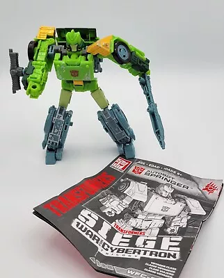 Transformers War For Cybertron Siege Springer Incomplete  • $28