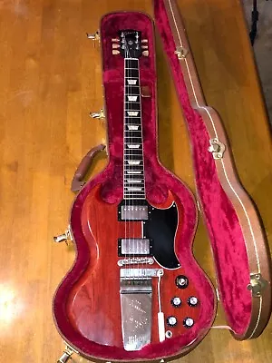Used Gibson SG 61 Standard Maestro Vibrola In Vintage Cherry 2023 • $1600