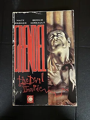 Grendel: The Devil Inside Comico Comics 1989 VG/FN Graphic Novel By Matt Wagner • $4