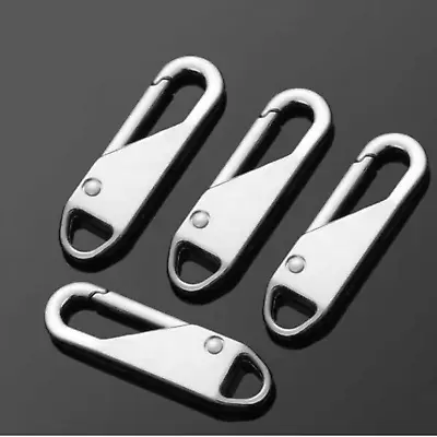 4 Pcs Zipper Fixer Repair Pull Tab Instant Kit Bags Zipper Pull Replacement • $4.99