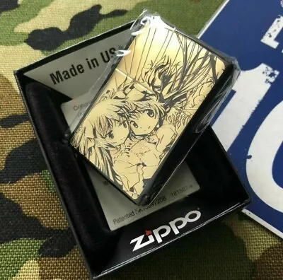 Zippo Magical Girl Madoka Magica Ultimate Gold Black Double Side Etching Lighter • $103.13