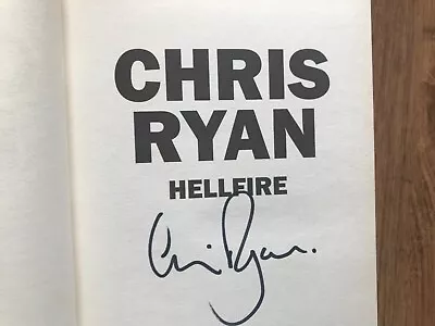 £9.99 • Buy Hellfire Chris Ryan Sas Signed First Edition First Printing Hardback Danny Black