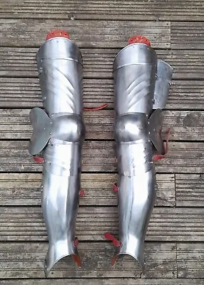 £950 • Buy St. George Armoury Plate Leg Armour Medieval Reenactment Cuisses Greaves