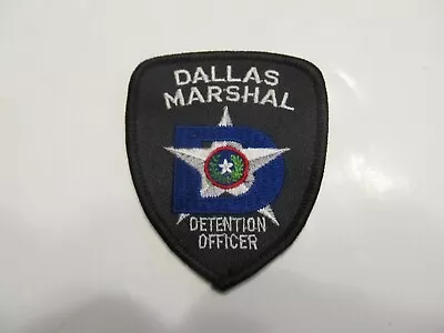 Texas Dallas Marshal Detention Officer Cap Patch • $1