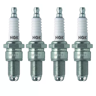 NGK Standard Spark Plug Set (4 Pieces) 1263 For 4000 Fox Jetta Scirocco L4 • $27.95