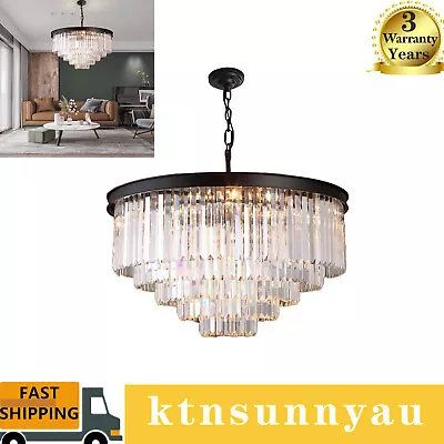 5-tier 16 Lights Pendant Lightingmodern Contemporary K9 Crystal Chandeliers • $187.15