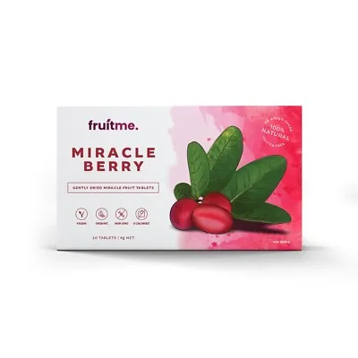 Miracle Berry Tablets 10 Pack - Gently Dried Taste Changing Miracle Fruit Pill🍓 • $15.99