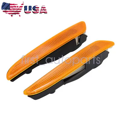 Front Bumper Side Marker Light Lamp Kit Fits Mercedes Benz E-Class W211 07-2009 • $32.79