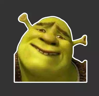 Shrek Meme Sticker Decal • $1.99