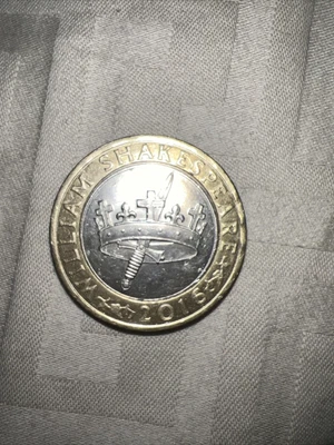 £199.99 • Buy RARE £2 Pound Coin William Shakespeare 2016 
