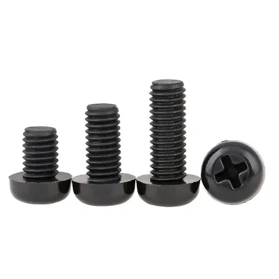 Nylon Button Head Phillips Drive Screws M2 M2.5 M3 M4 M5 M6 M8 Plastic Bolts • £1.19