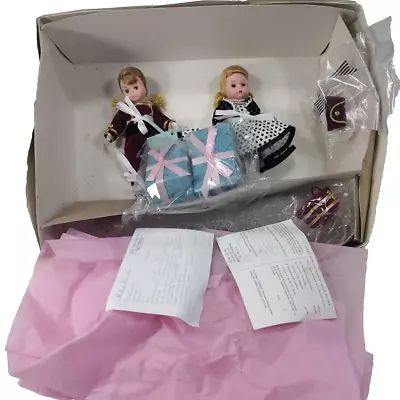 Madame Alexander Park Avenue Wendy & Alex The Bellhop COMPLETE Doll Set 31200 • $78.50