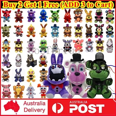Five Nights At Freddy's FNAF Horror Game Kids Plushie Toy Plush Dolls Gifts NEW • $22.29