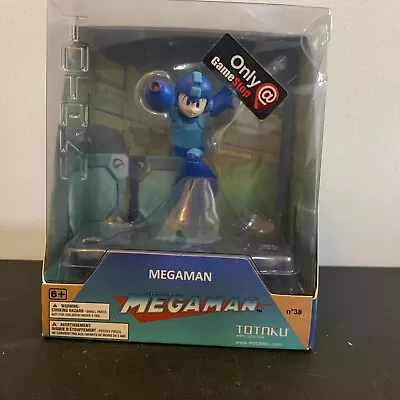 Totaku Collection No 38 MegaMan Figure GameStop Exclusive First Edition Unopened • $20