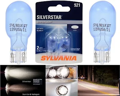 Sylvania Silverstar 921 17.9W Two Bulbs High Mount Stop Light Brake Replace Fit • $12.35