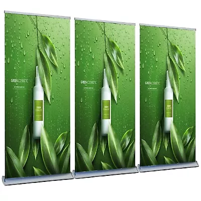 33 ½ X65 -90 PREMIUM Retractable Roll Up Banner Stand With Wide Base(STAND ONLY) • $89.99