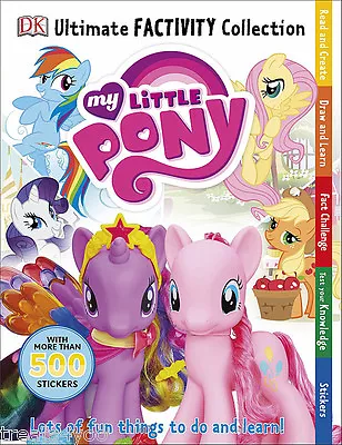 My Little Pony Colouring Books Art Carry Along Ultimate Factivity Pad Pop Out • £3.99