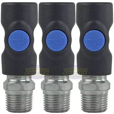 3 Pack Prevost Safety Air Plug Coupler ISI061253 1/4  1/2  MNPT Quality Prevo S1 • $82.95