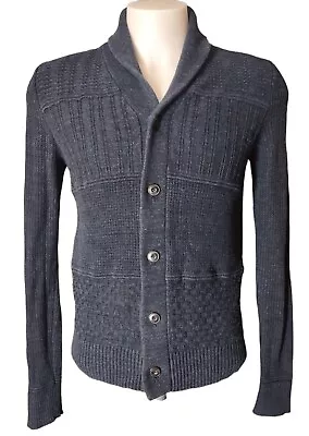 Banana Republic Sweater Men's Medium Knit Cardigan Adult Long Sleeve Button Down • $17.89