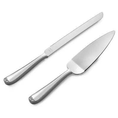 Wedgwood Vera Wang Infinity Cake Knife & Server Set • $127