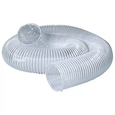 Wire Hose For Leaf Lawn Vacuum Clear Flexible Reinforced 6″x10 Durable PVC ... • $61.02