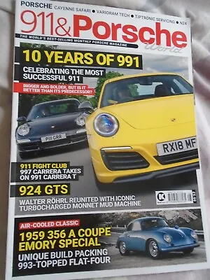 911 & Porsche World Aug 2021 10 Years Of 991 924 GTS 356A Coupe • £6