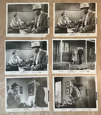 6 PSYCHO Movie Stills  8x10 Originals 1960 - Alfred Hitchcock Anthony Perkins • $75