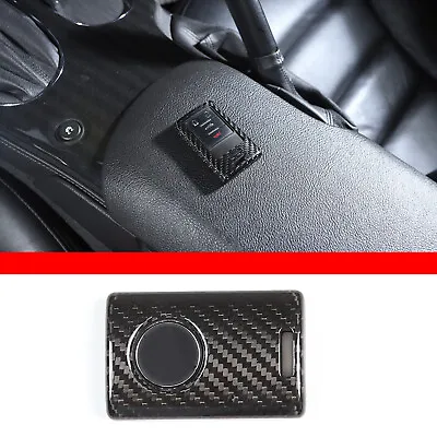 Real Carbon Fiber Remote Smart Key Cover Case Shell Fob Fit For Corvette C6/C7 • $33.99