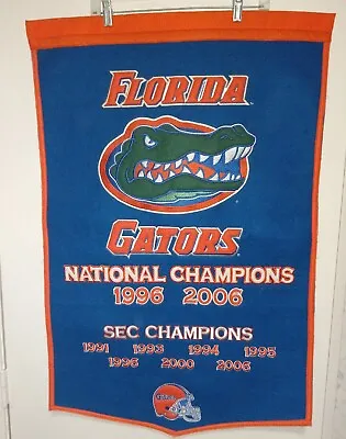 Winning Streak Dynasty Collection NCAA Football Florida Gators Banner Tim Tebow • $34.95