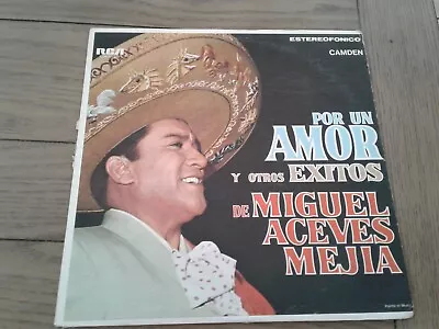 Miguel Aceves Mejia - Por Un Amor Y Otros Exitos - Lp - Play Tested - Very Good • $7