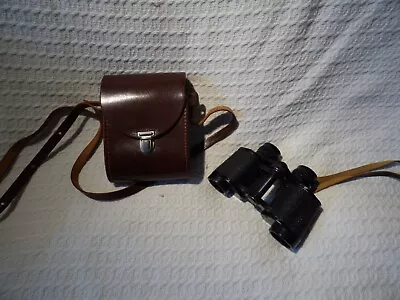 Vintage Carl Zeiss Jena Jenoptem 8x30W Binoculars & Case • £49.99