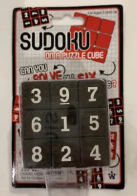 £3.92 • Buy NEW Loftus Sudoku Puzzle Cube - A Fun Portable Take On The Classic Sudoku Game