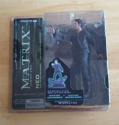 Matrix Series Two NEO The Matrix Reloaded/Revolutions McFarlane Toys New Sealed • $24.99