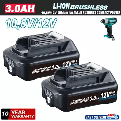 2 Pack BL1021B-2 12V Max CXT Lithium-Ion For Makita 3.0Ah Battery BL1016 • $35.89