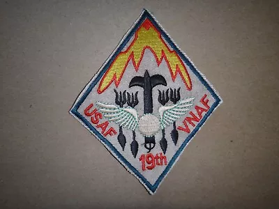 Vietnam War Patch USAF-VNAF 19th Fighter Squadron • $15.64