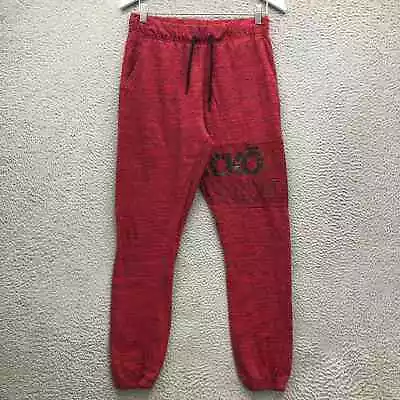 Ecko Unltd Sweat Pants Men's Size Medium M Logo Pocket Drawstring Heathered Red • $18.99