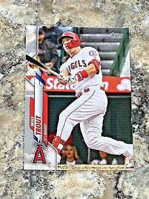 2020 Topps Series 1 Mike Trout #1 Los Angeles Angels MLB Baseball Card • $1.95