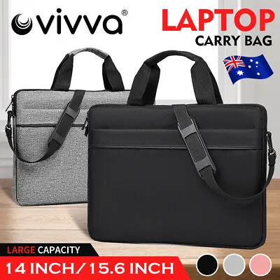 Vivva Laptop Sleeve Carry Case Cover Bag For Macbook HP Dell 14  15.6  Notebook • $18.98