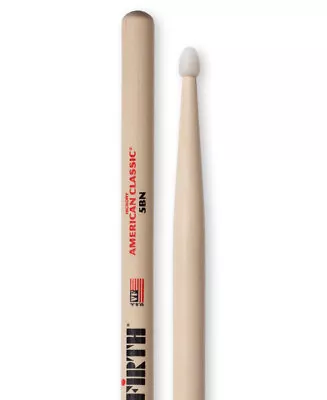 Pre Owned Vic Firth 5B Nylon Top Drum Sticks • $13.94