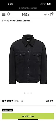 Brave Soul Men's Denim Jacket 100% Cotton Classic Casual Western Biker Latest • £15