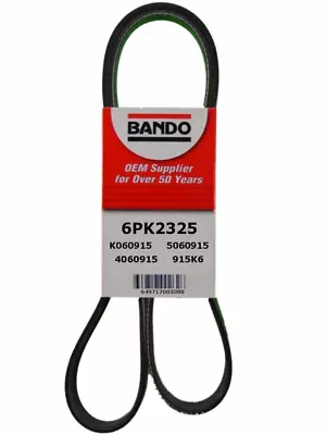 BANDO 6PK2325 Serpentine Belt-Rib Ace Precision Engineered V-Ribbed Belt  • $23.95