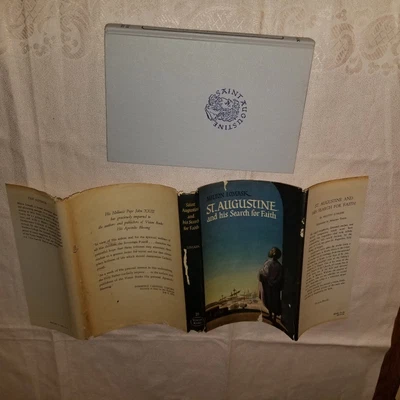 $6.99 • Buy St Augustine His Search For Faith Hardcover W Jacket 1957 Lomask Troyer