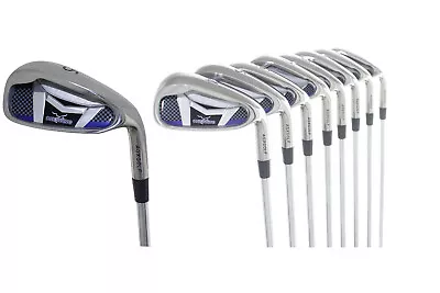 AGXGOLF Men's SAME LENGTH Graphite Irons Set; Stiff Flex ALL Lengths; 5-PW • $337.13