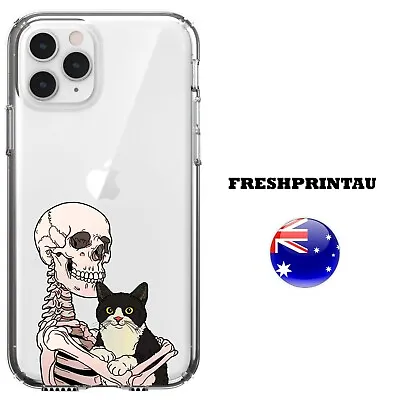 Silicone Case Cover Cool Evil Brains Stole Halloween Pet Cat Fun Witching Hour • $17.95