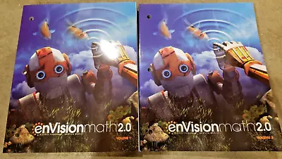 EnVision Math Grade 6 Volume 1 & 2 Student Edition Textbook Set 2017 New • $13.04