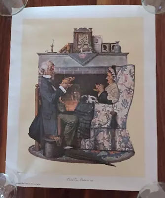 Norman Rockwell Tea For Two Canvas Print Saturday Evening Post 1972 • $25