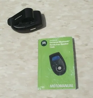 T305 Motorola Universal Bluetooth Handsfree Speaker With Manual • $33.42